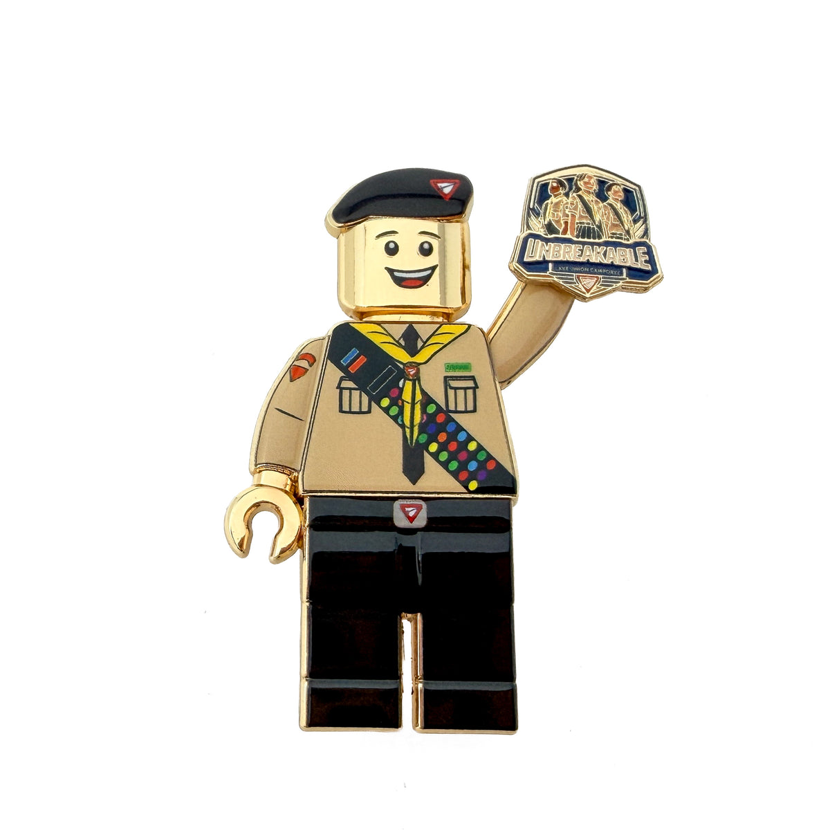 Mini Pathfinder Club "Unbreakable 2026" Pin (Boy)