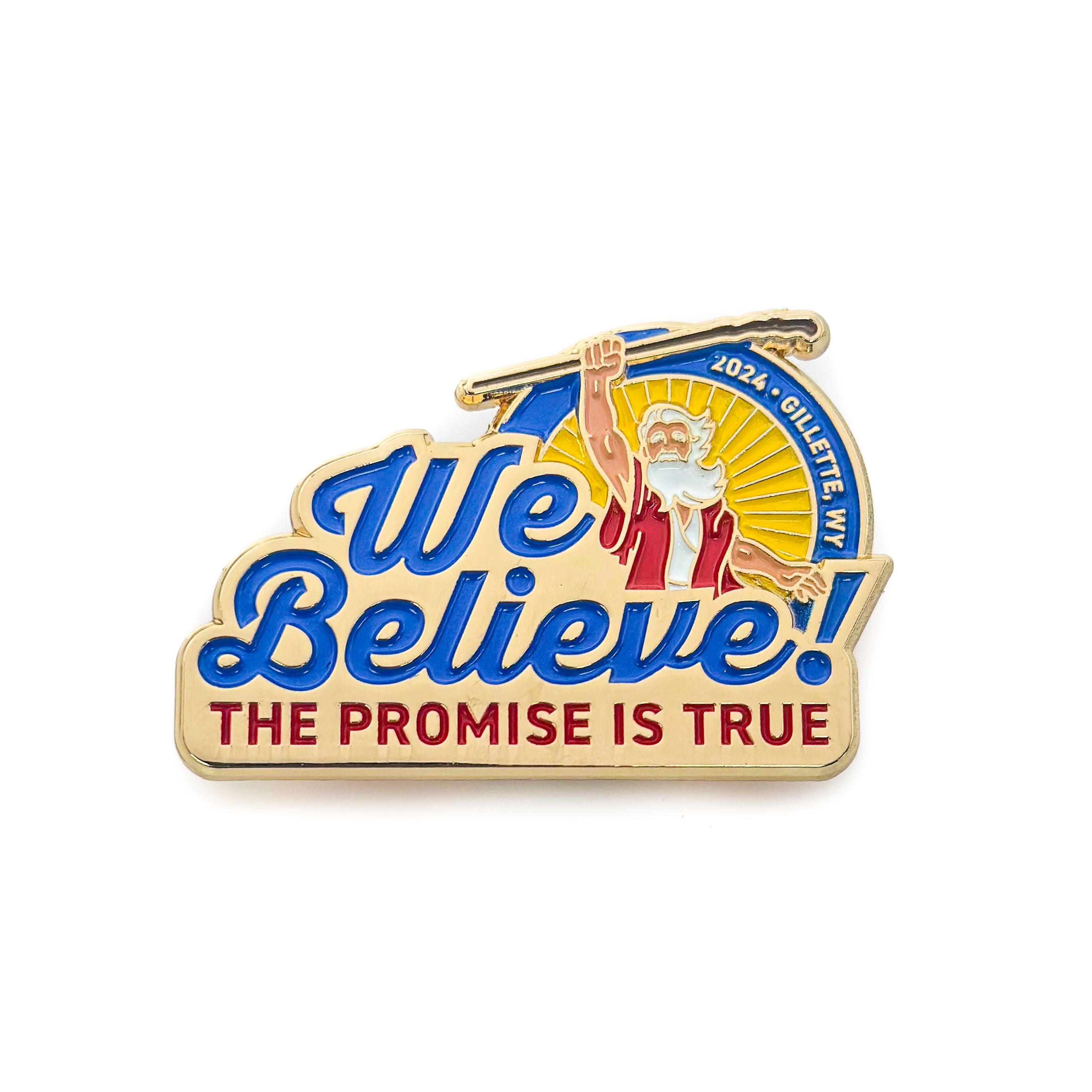 Nós Acreditamos! A Promessa é Verdadeira Pin
