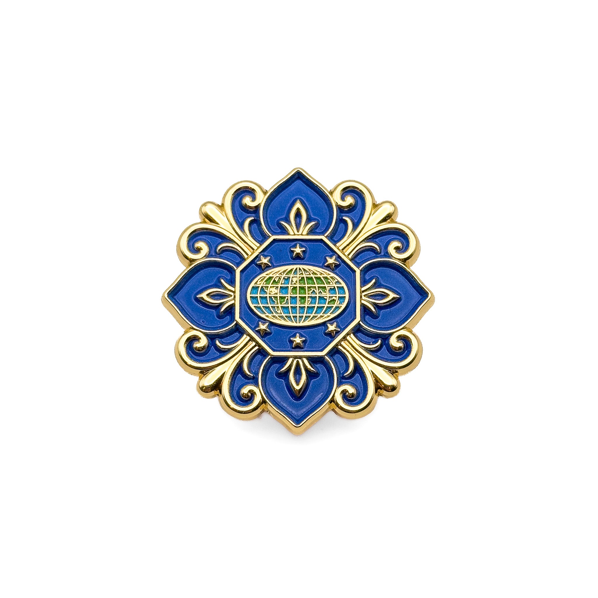 Master Guide Royal Flower Pin