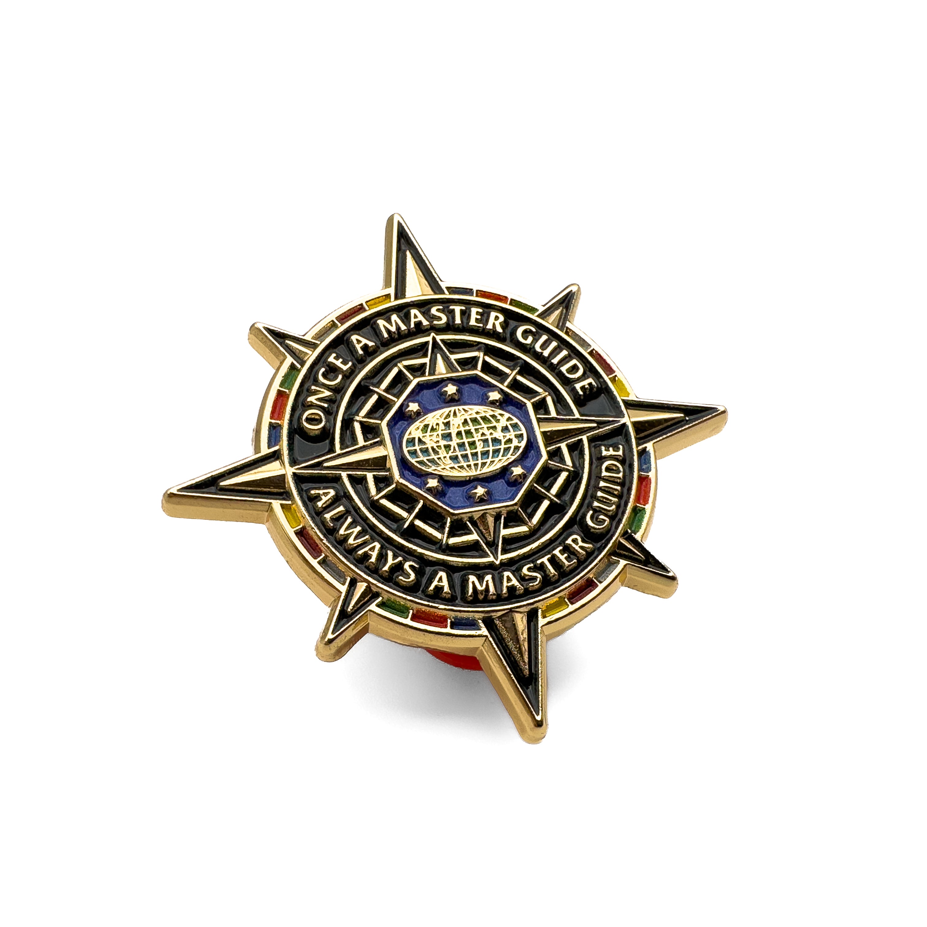 Once a Master Guide, Always a Master Guide Compass Pin