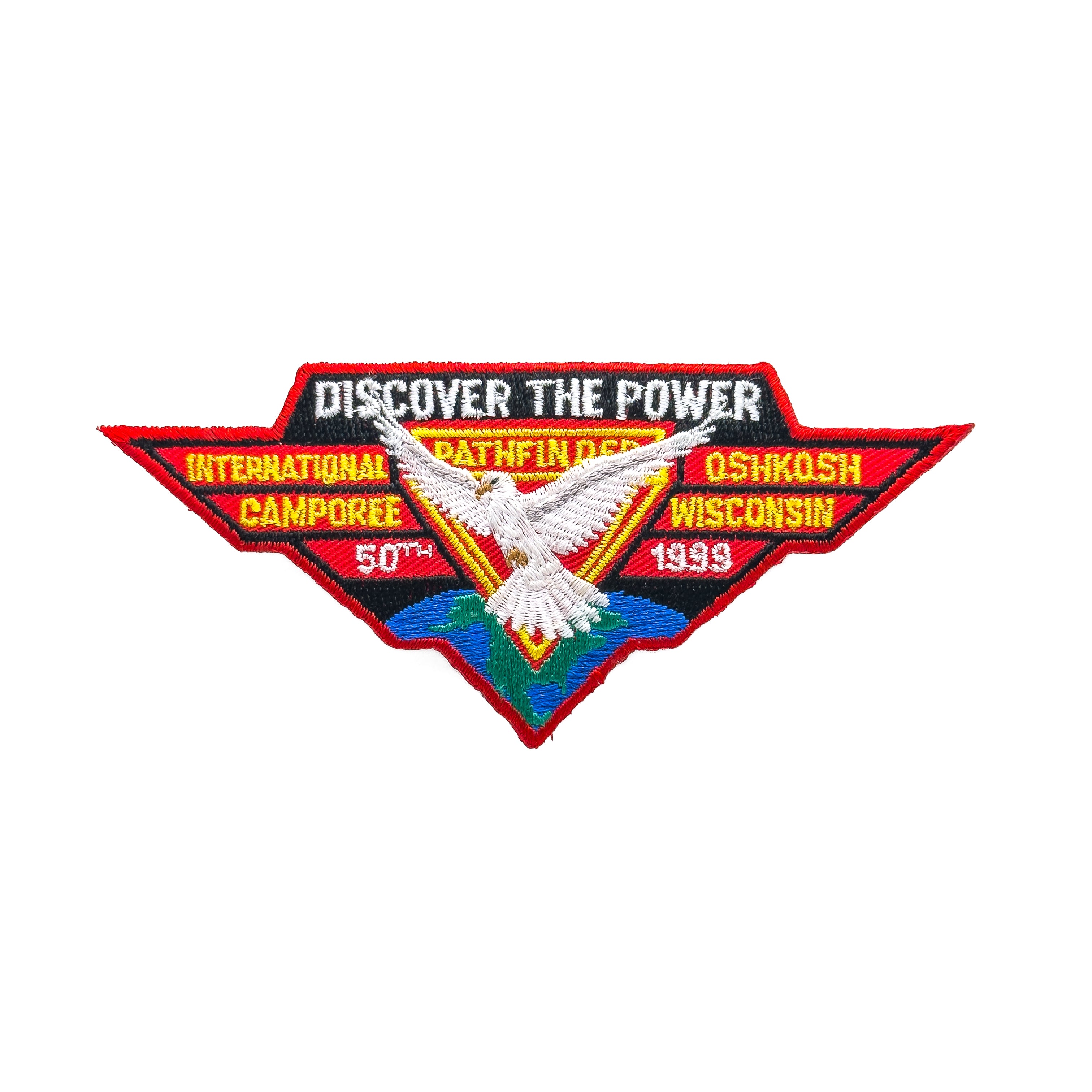 Discover the Power 1999 International Pathfinder Camporee Official Patch