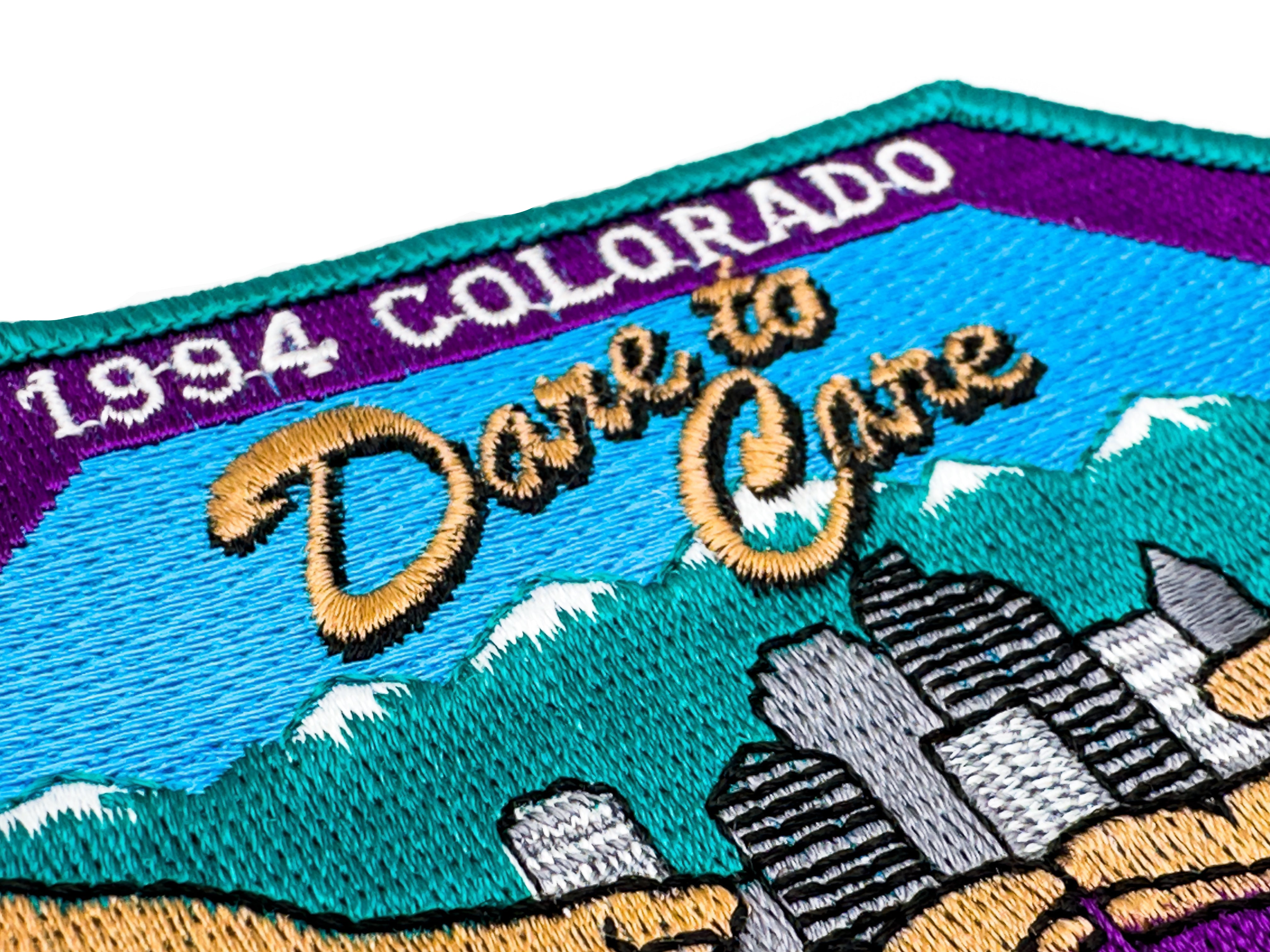 Dare to Care 1994 International Pathfinder Camporee Official Patch