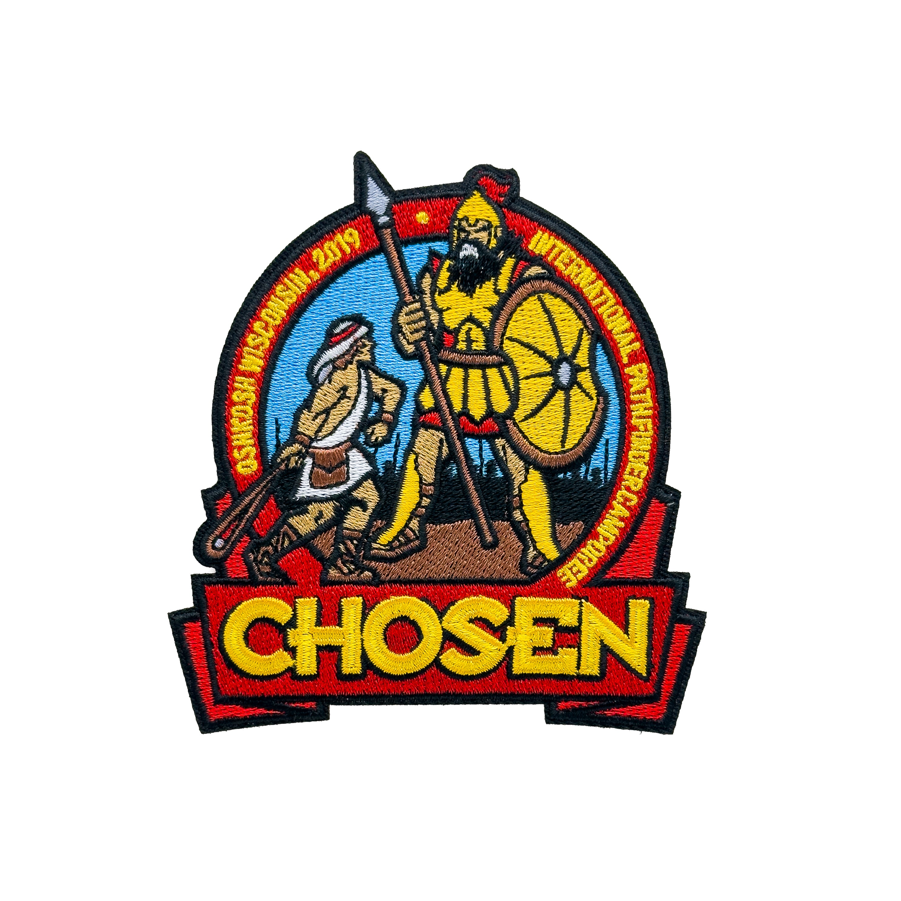 Parche del Camporee Pathfinder de Oshkosh 2019 elegido