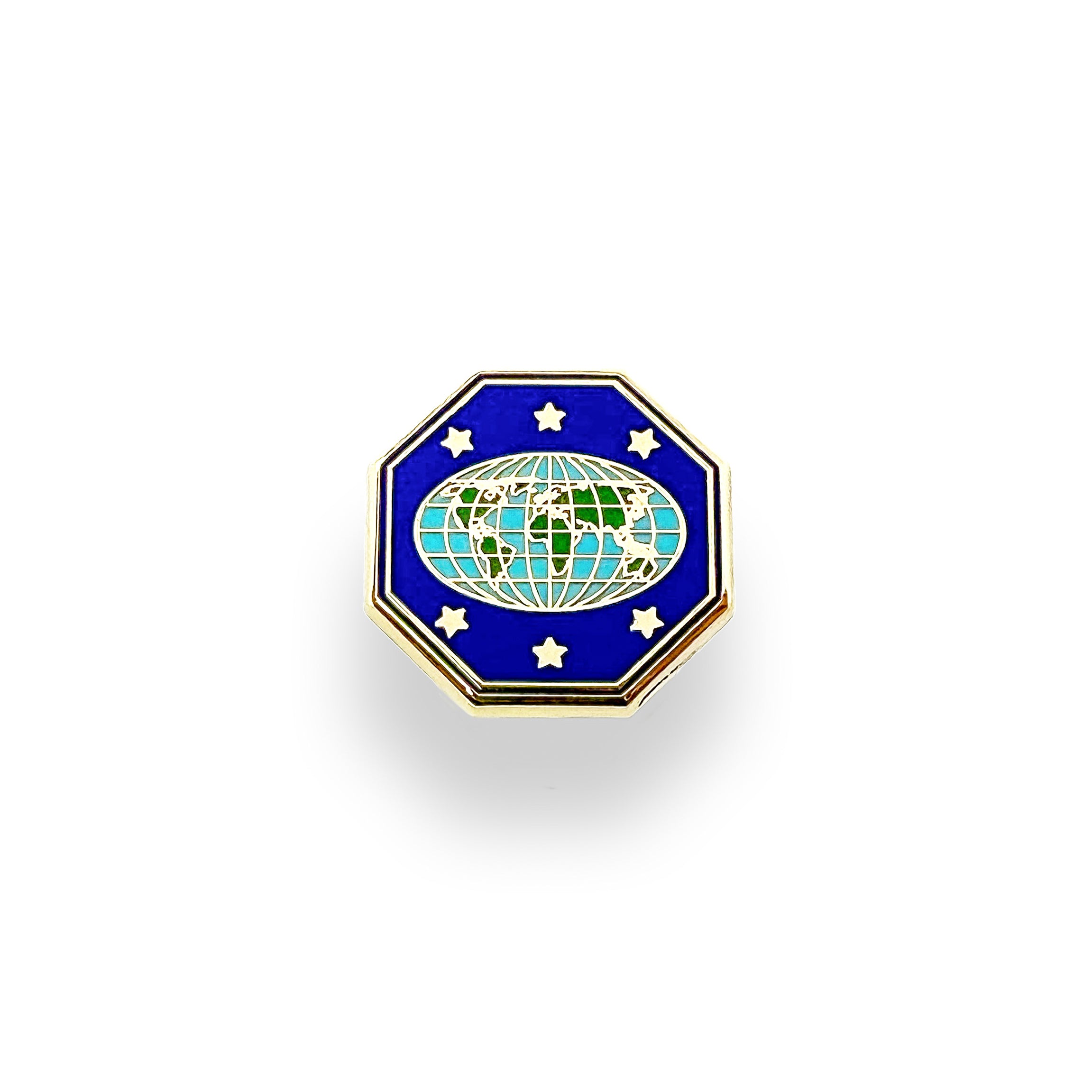 Pin de lapela com logotipo do guia mestre