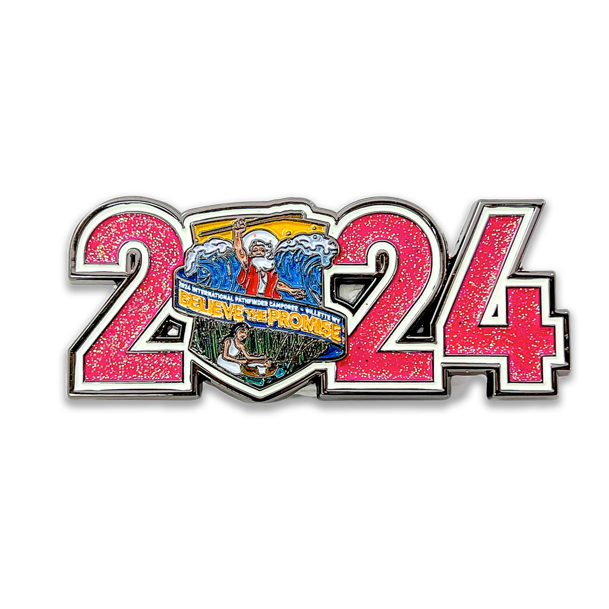 2024 Believe Pin (Pink Edition)
