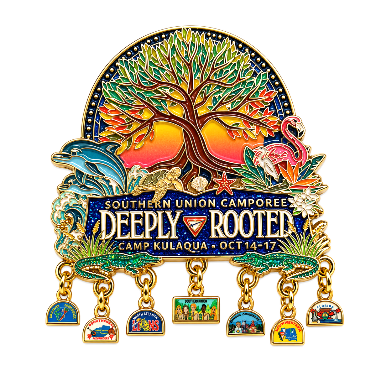 Southern Union Pathfinder Camporee 2026 "Deeply Rooted" Pin ( Special Edition)