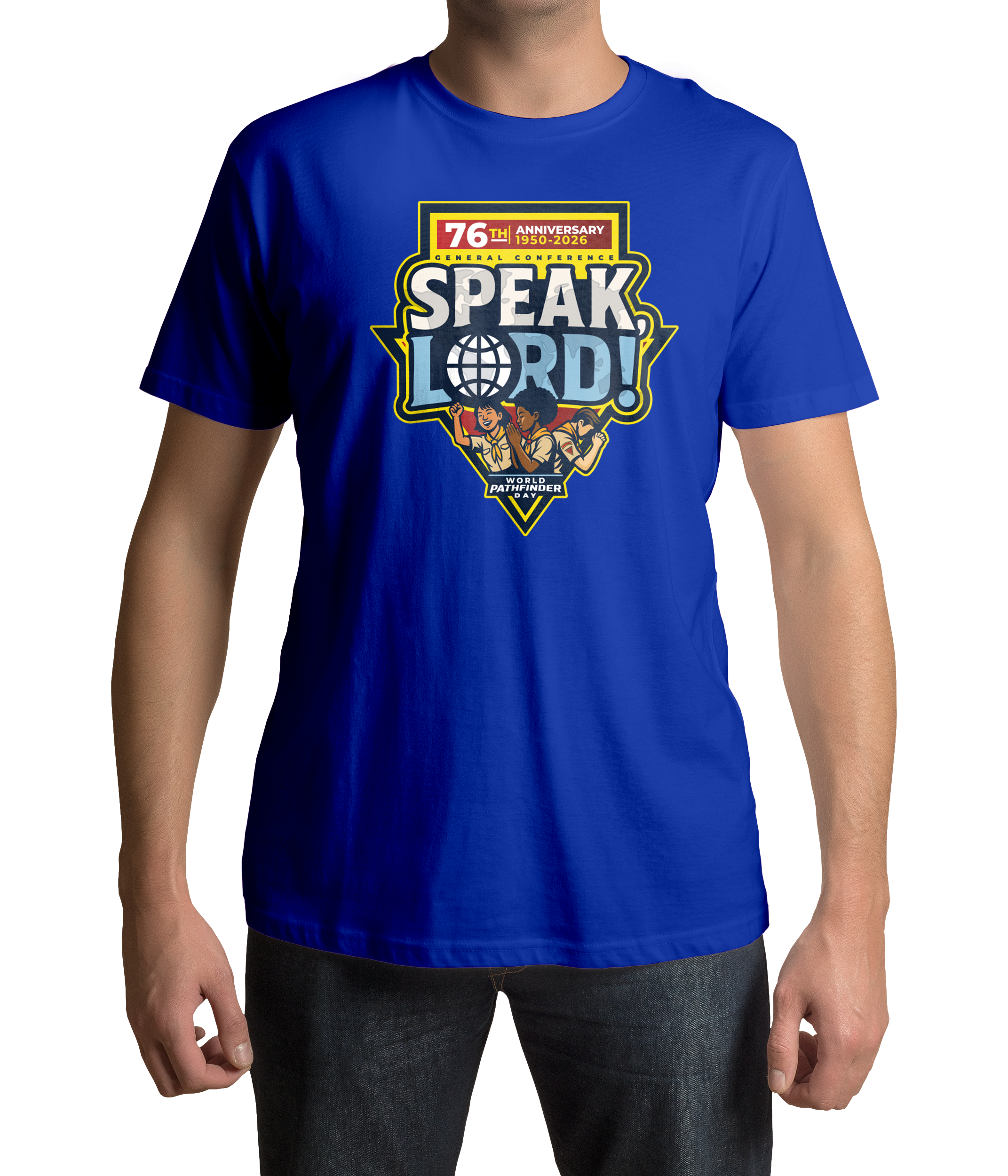 World Pathfinder Day 2026 "Speak Lord" T-shirt
