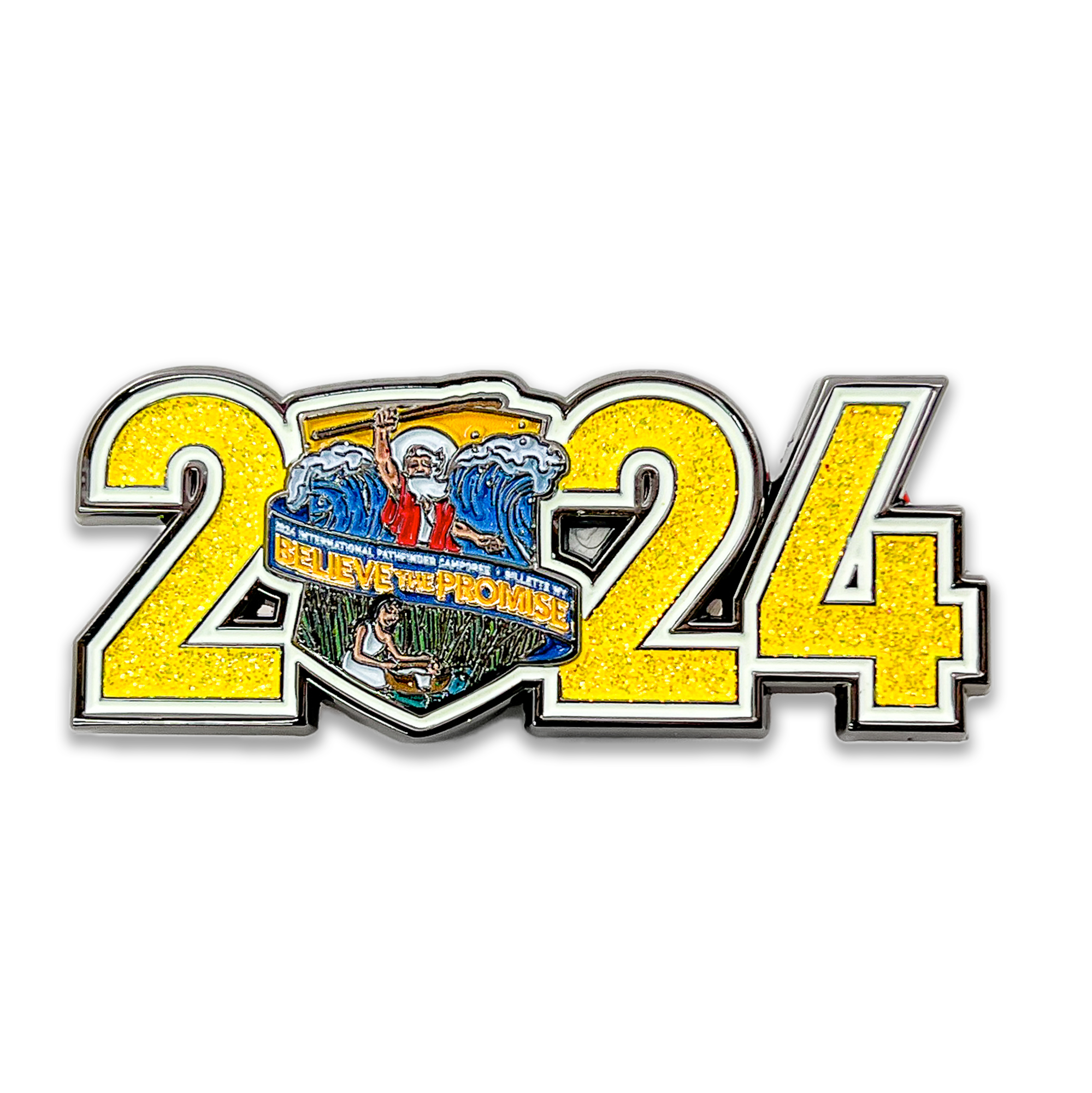 Pines Believe 2024 (juego de 7 pines)