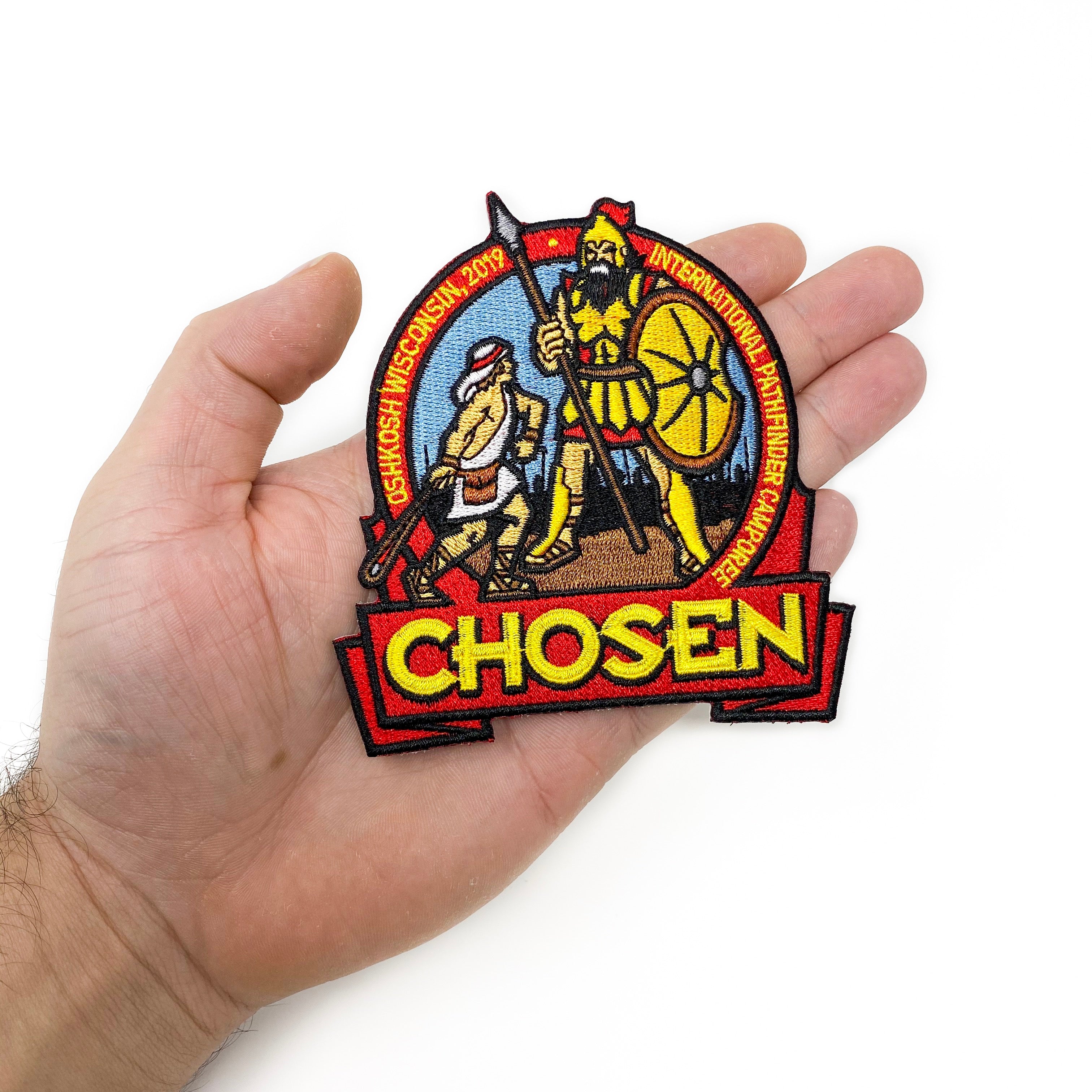 Chosen Oshkosh 2019 Pathfinder Camporee Patch - Pinfinder Club