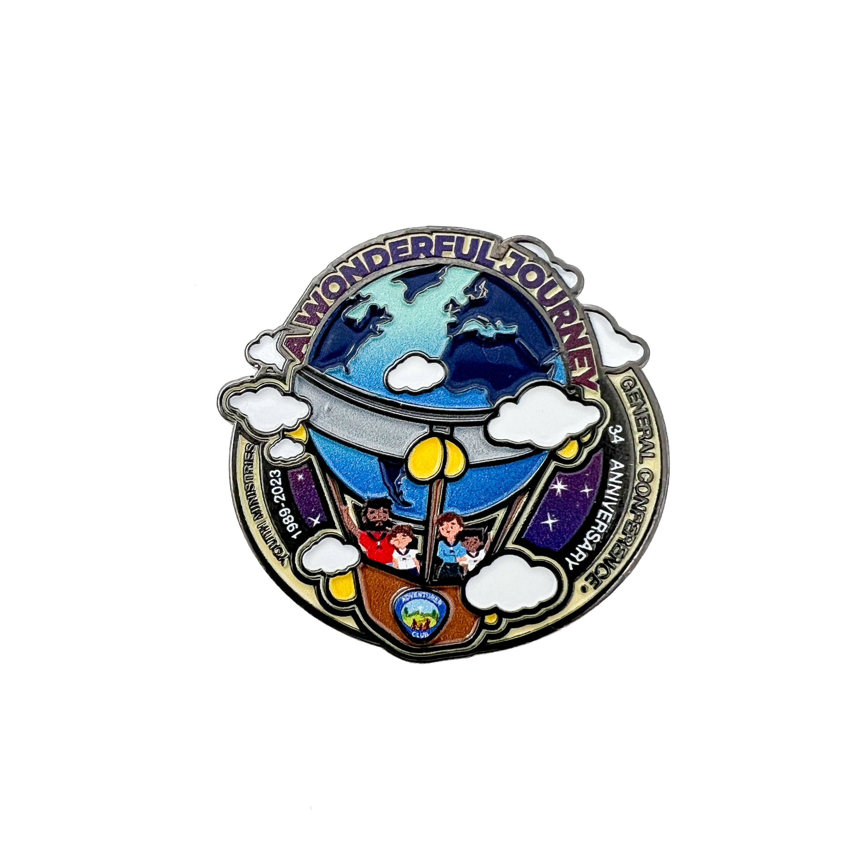 World Adventurer Day 2023 Pin
