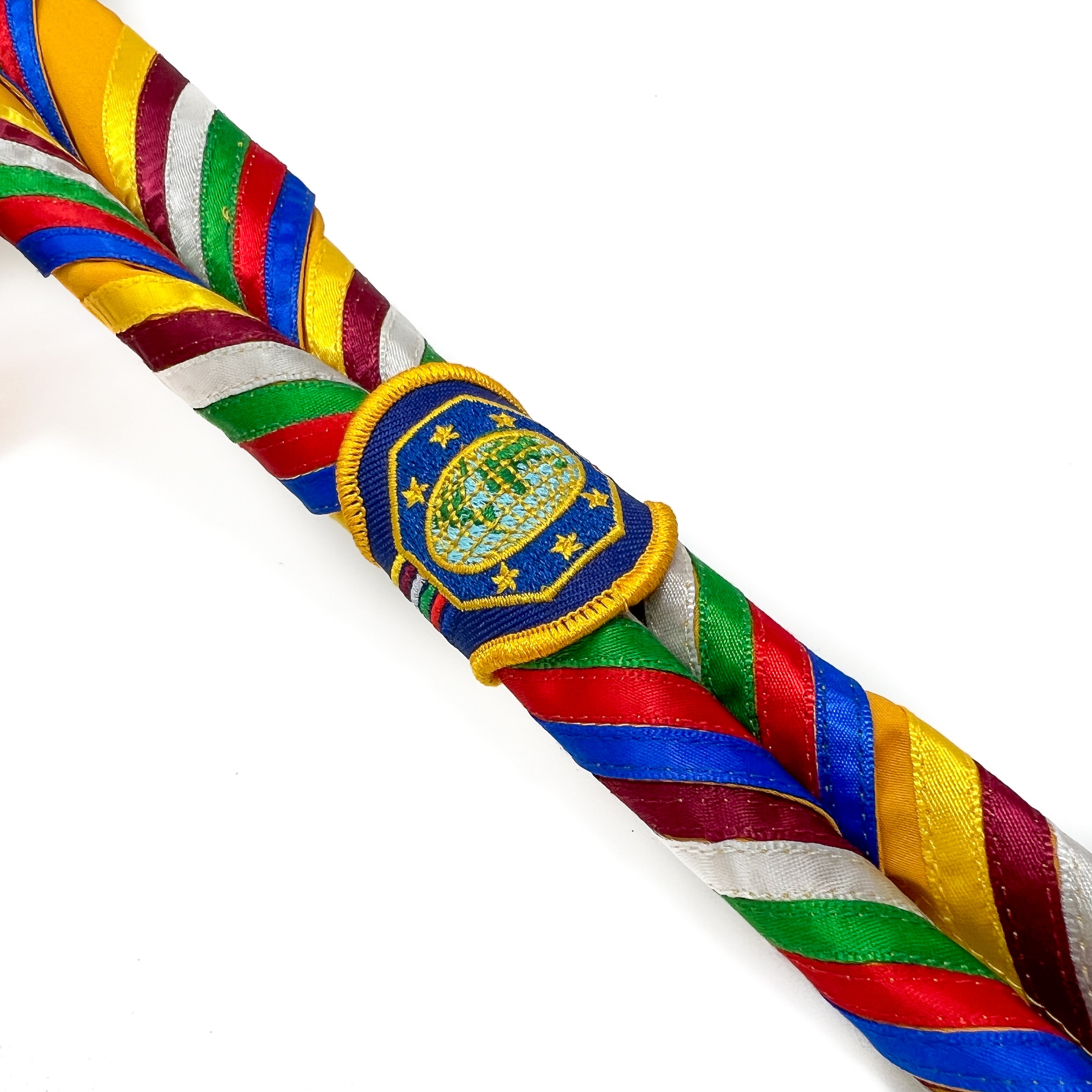 Pañuelo y tubo con tiras de colores de la Guía Mayor (edición de coleccionista)