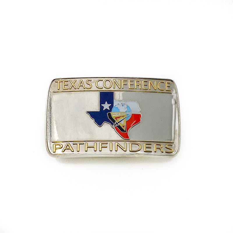 Texas Conference Pathfinders Belt Buckle - Pinfinder Club