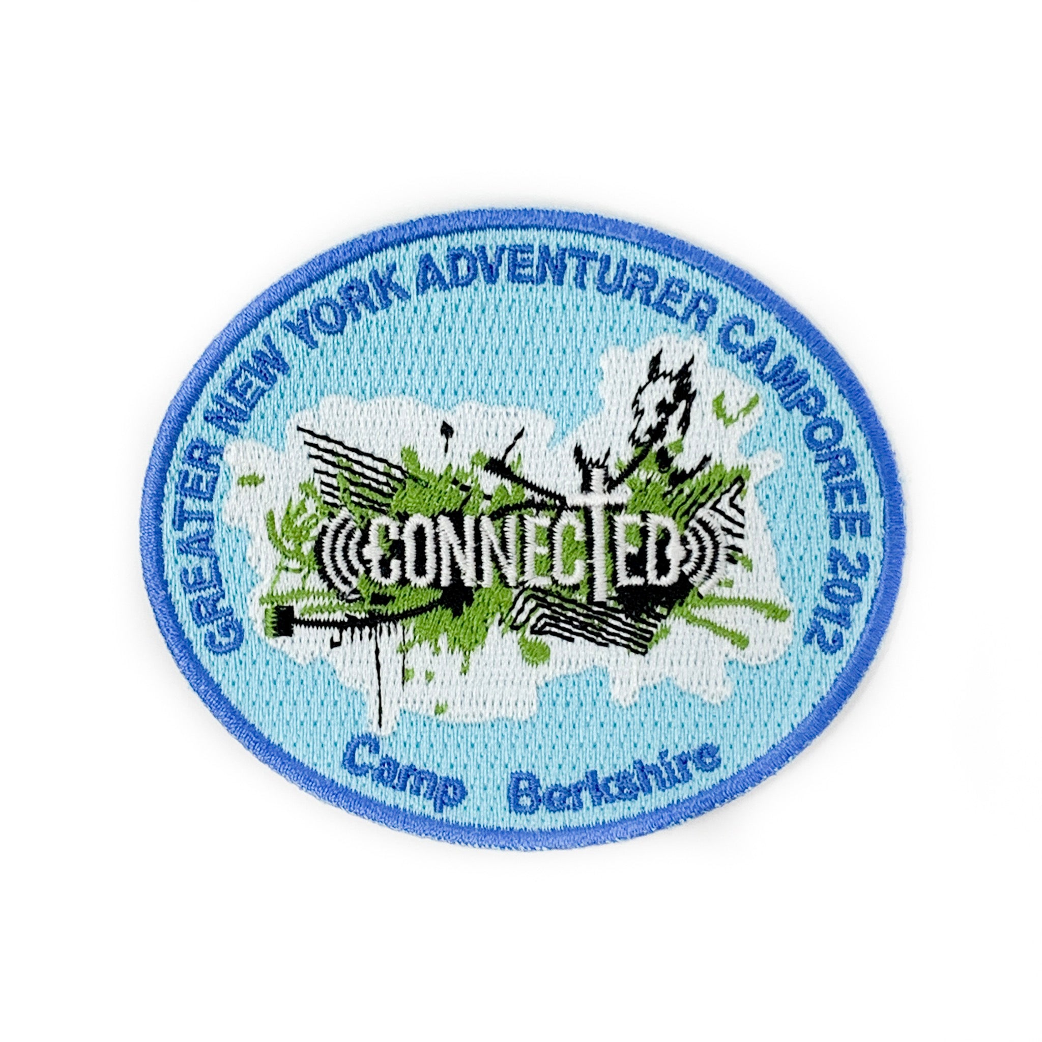 GNYC Connected 2012 Adventurer Camporee Patch - Pinfinder Club
