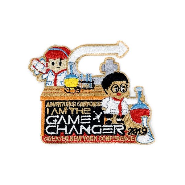 GNYC I Am The Game Changer 2019 Adventurer Camporee Patch - Pinfinder Club
