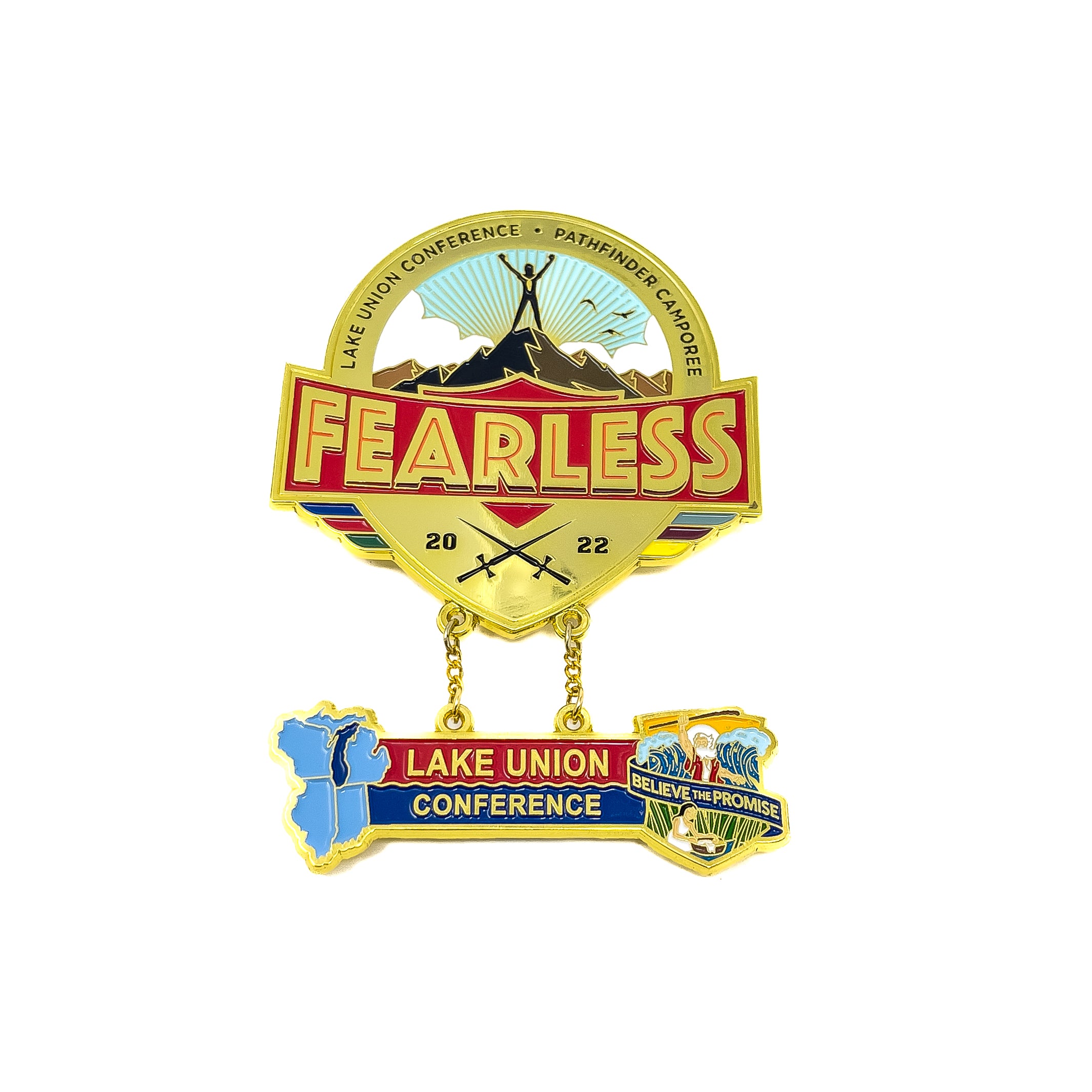 Distintivo Fearless Lake Union Pathfinder Camporee 2022