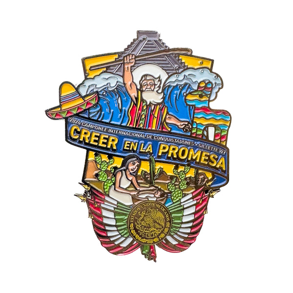 Believe the Promise Mexico Pin