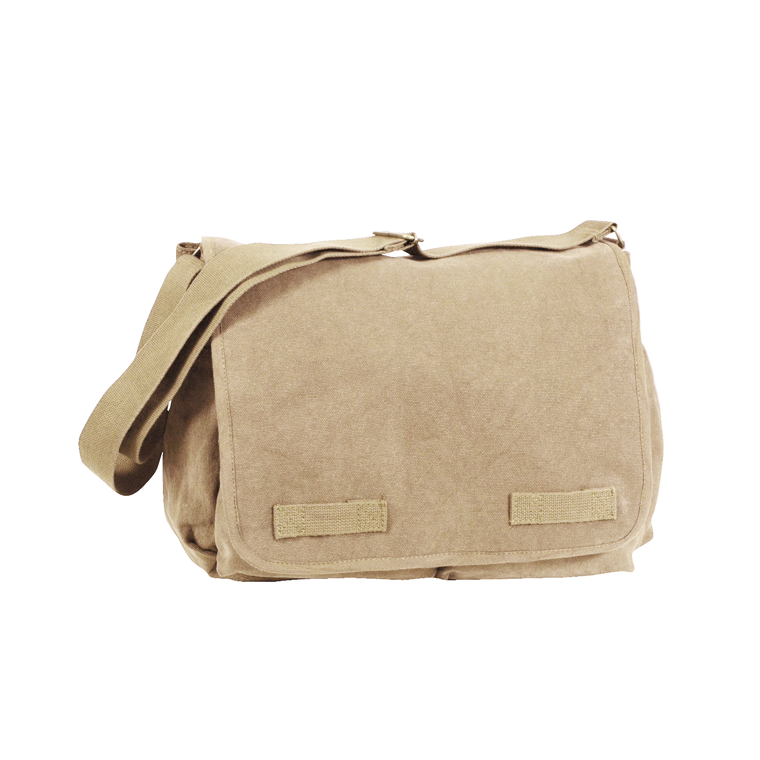 Bolso bandolera vintage de lona lavada 