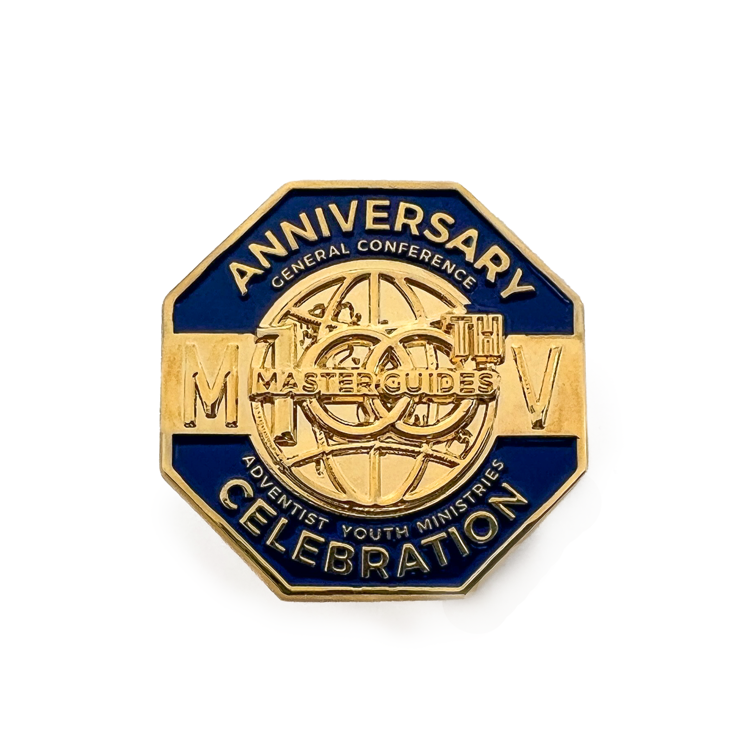 Master Guide 100th Year Anniversary Celebration Pin