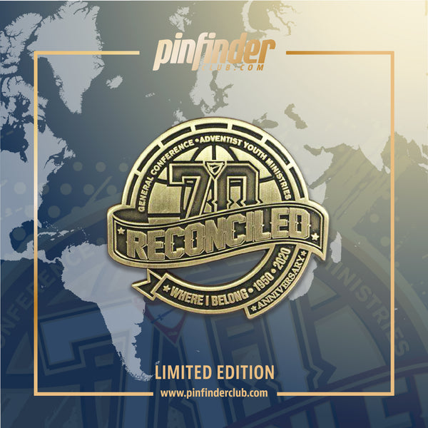 GC Reconciled World Pathfinder Day 2020 Pin (Gold Edition) - Pinfinder Club