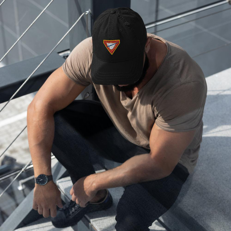 Pathfinder Distressed Dad Hat - Pinfinder Club